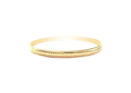 Gold Plated | Diamond Cut Bangles